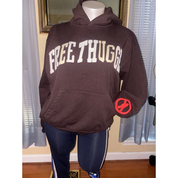 Cactus Plant Flea Market Other - Travis Scott CPFM Days Before Rodeo Free Thugger Hoodie Brown XL